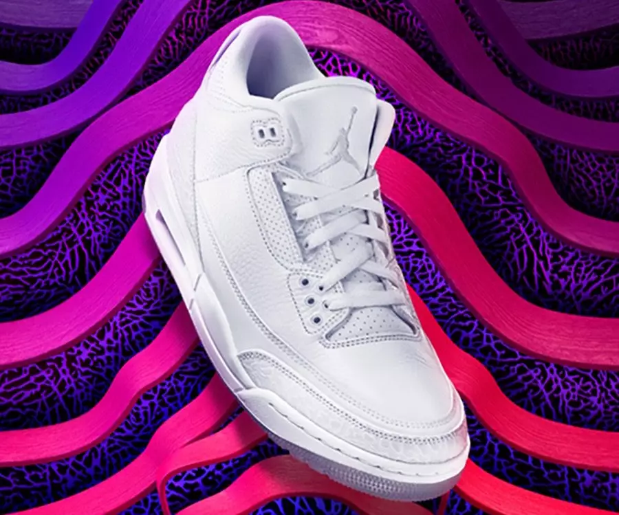 Air Jordan 3 Wit 136064-111