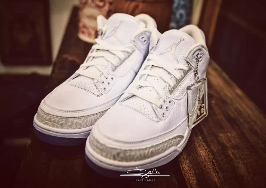 Air Jordan 3 White chiqarilgan sana