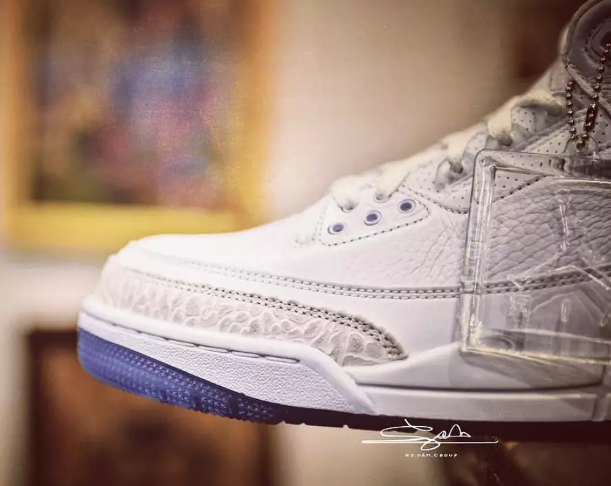 Air Jordan 3 ақ түсті 2018 ретро