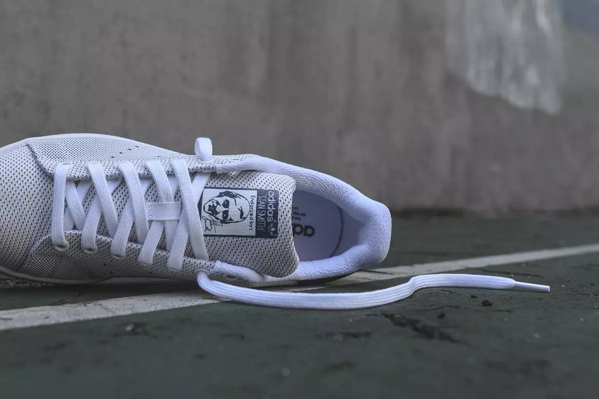 Adidas Stan Smith Weave White Navy