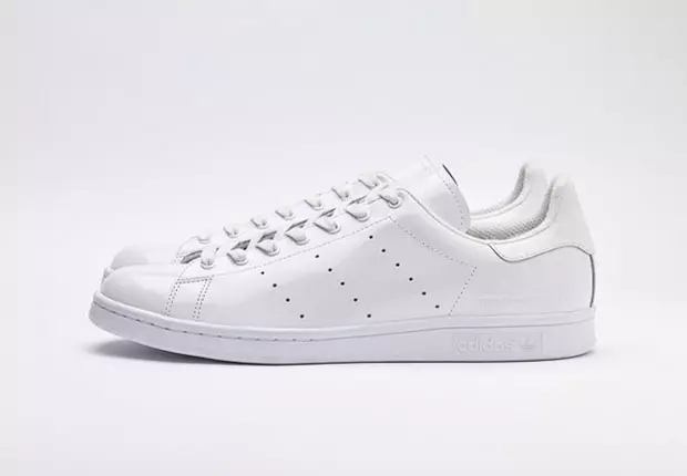 Baltais alpīnisma adidas Stan Smith baltā lakāda