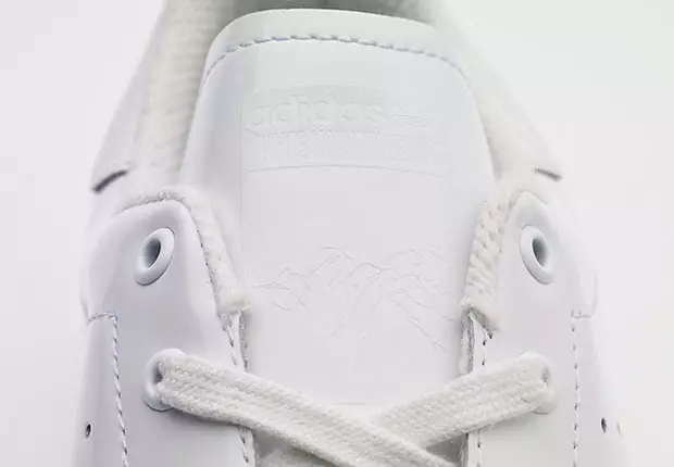 White Mountaineering adidas Stan Smith Սպիտակ արտոնագրային կաշի