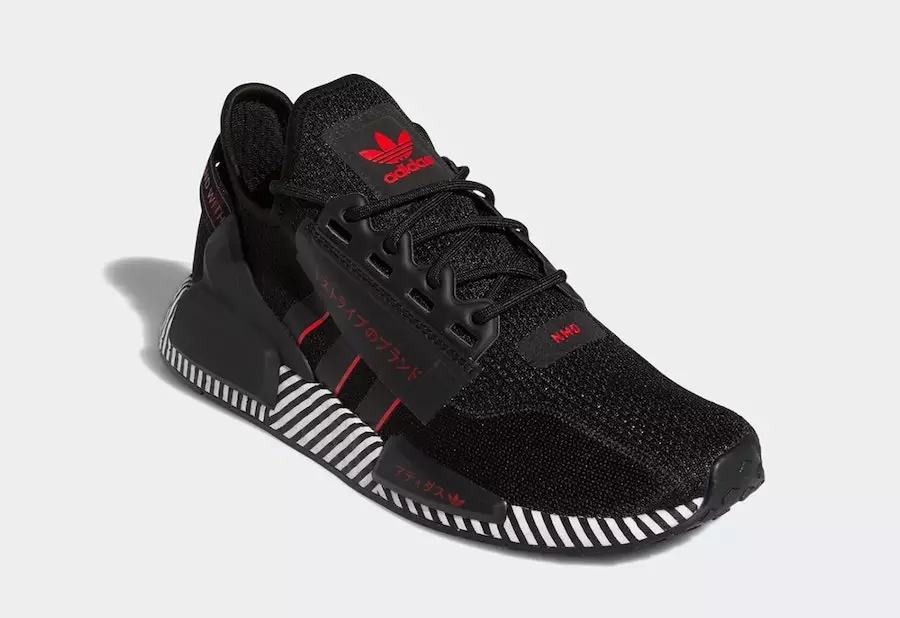 تاريخ إصدار adidas NMD R1 V2 Dazzle Camo Black FY2104