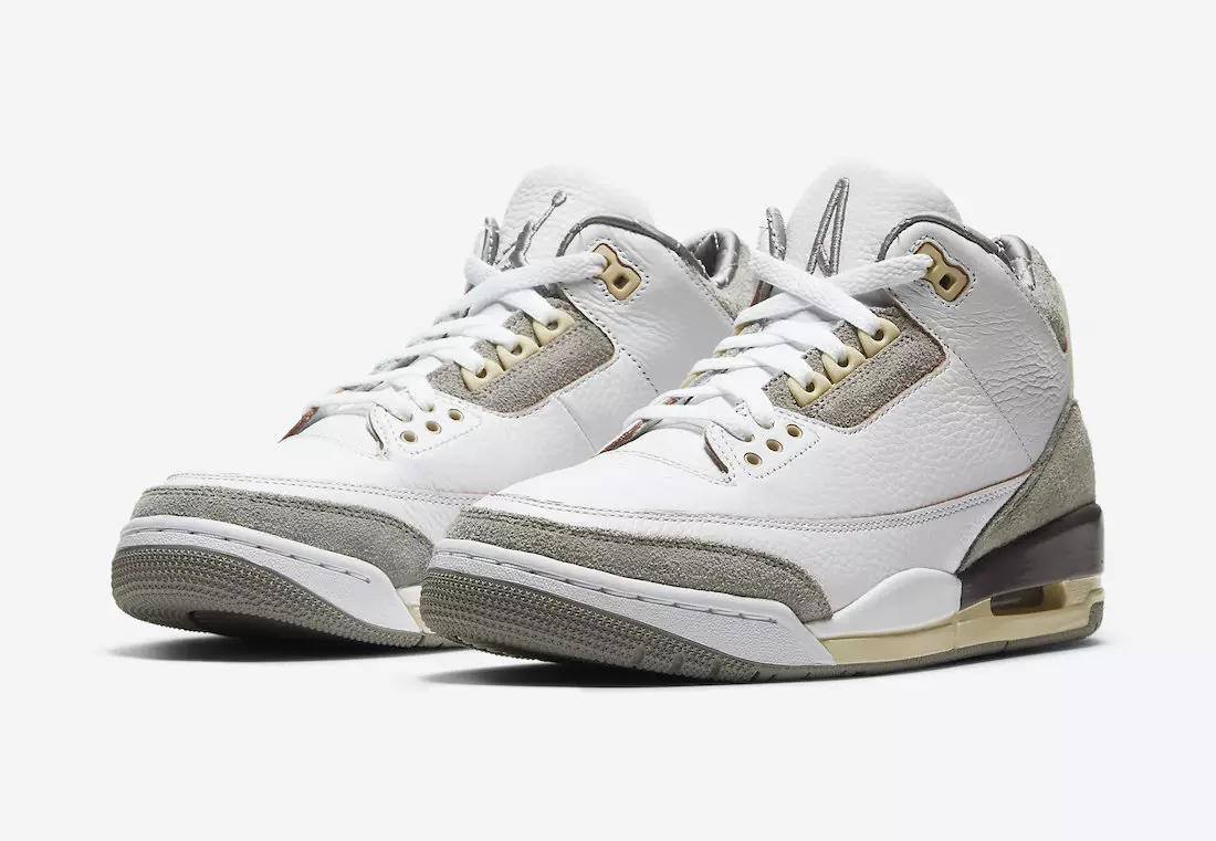 A Ma Maniére x Air Jordan 3 será lançado em 10 de junho no SNKRS