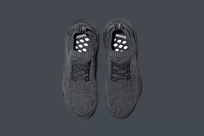 ピッチ ブラック アディダス NMD R1 プライムニット