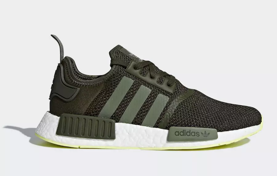 アディダス NMD R1 ナイト カーゴ セミ フローズン イエロー CQ2414