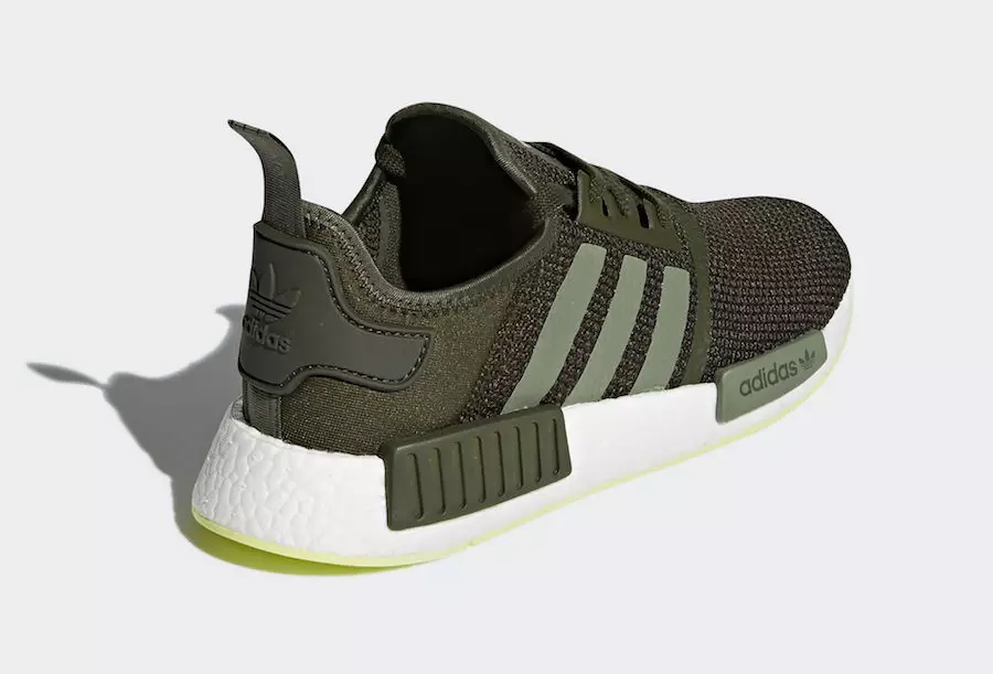 adidas NMD R1 Night Cargo ნახევრად გაყინული ყვითელი CQ2414