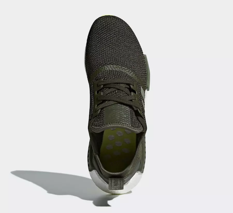 adidas NMD R1 Night Cargo ნახევრად გაყინული ყვითელი CQ2414