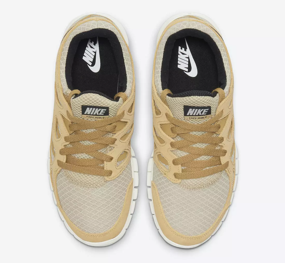 Nike Free Run 2 Tan DM9057-200 väljalaskekuupäev