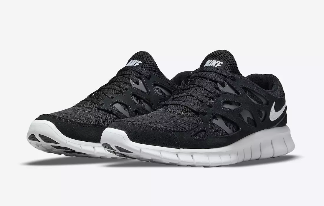 Nike Free Run 2 Black White 537732-004 Útgáfudagur