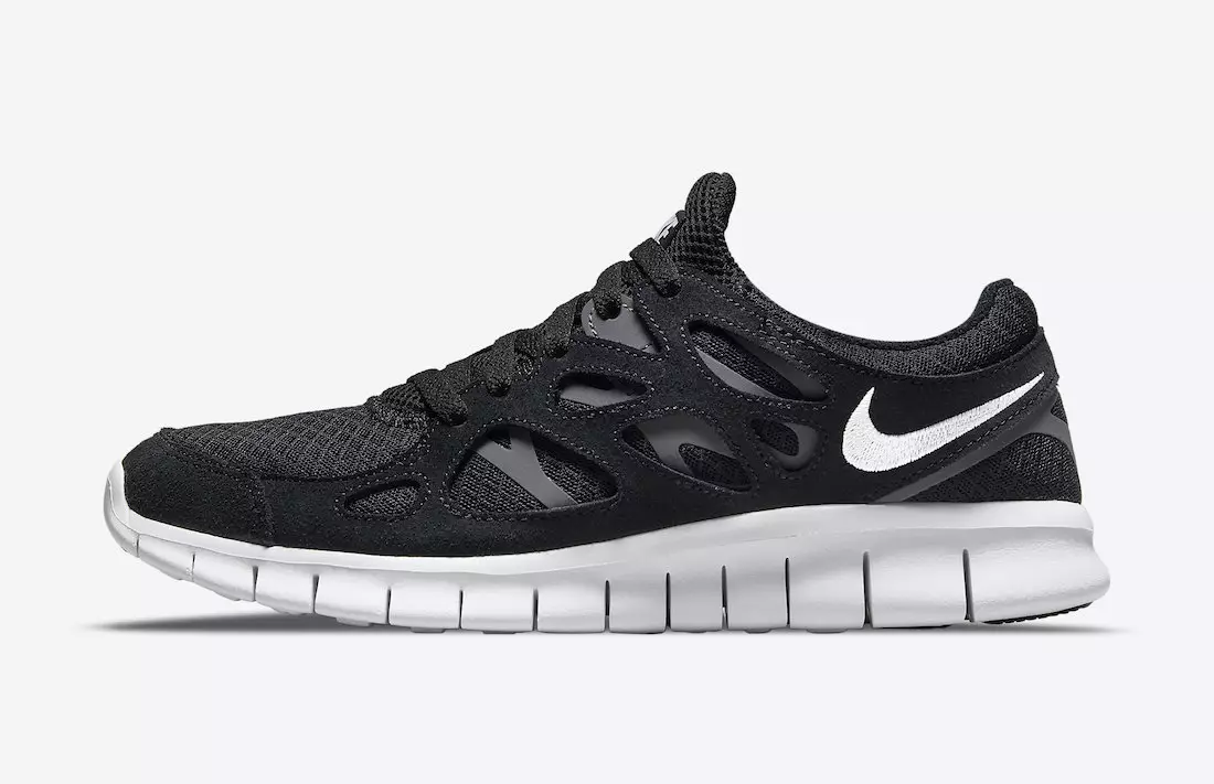 Nike Free Run 2 Қара ақ 537732-004 Шығарылған күні