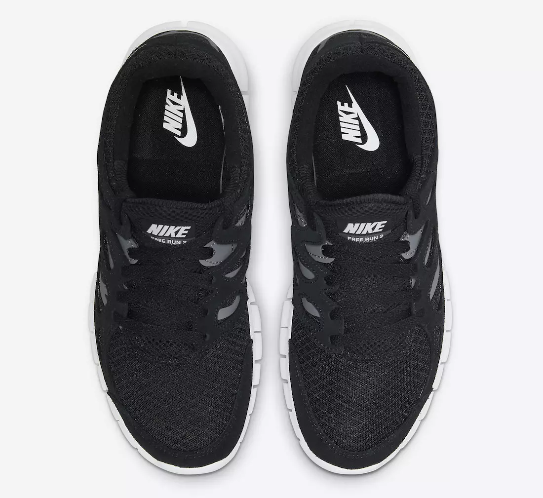 Nike Free Run 2 Black White 537732-004 ဖြန့်ချိသည့်ရက်စွဲ