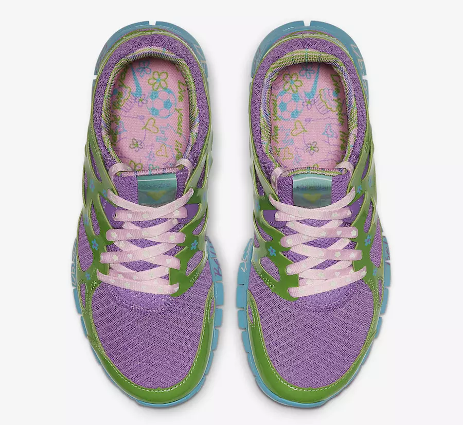 Nike Free Run 2 Doernbecher 437527-543 Թողարկման ամսաթիվ