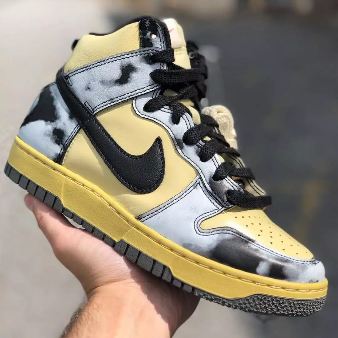 Nike Dunk High Black Acid Wash DD9404-700 Išleidimo data