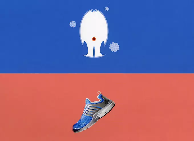 Om de zăpadă pentru abdomen Nike Air Presto