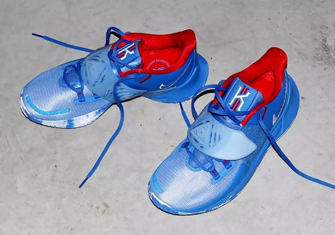 Nike Kyrie Low 3 Tie Dye University Blue University Red White CJ1287-400 Ngày phát hành