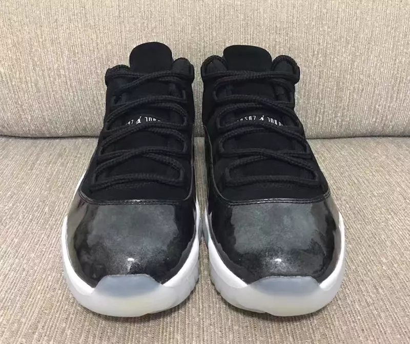 Кроссовки Air Jordan 11 Barons на низком каблуке