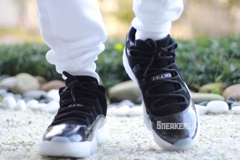 Air Jordan 11 Low Barons On-Feet