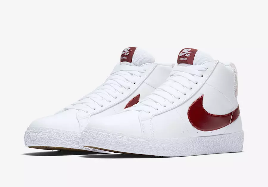 Nike SB Blazer Team Red CJ6983-101 Išleidimo data