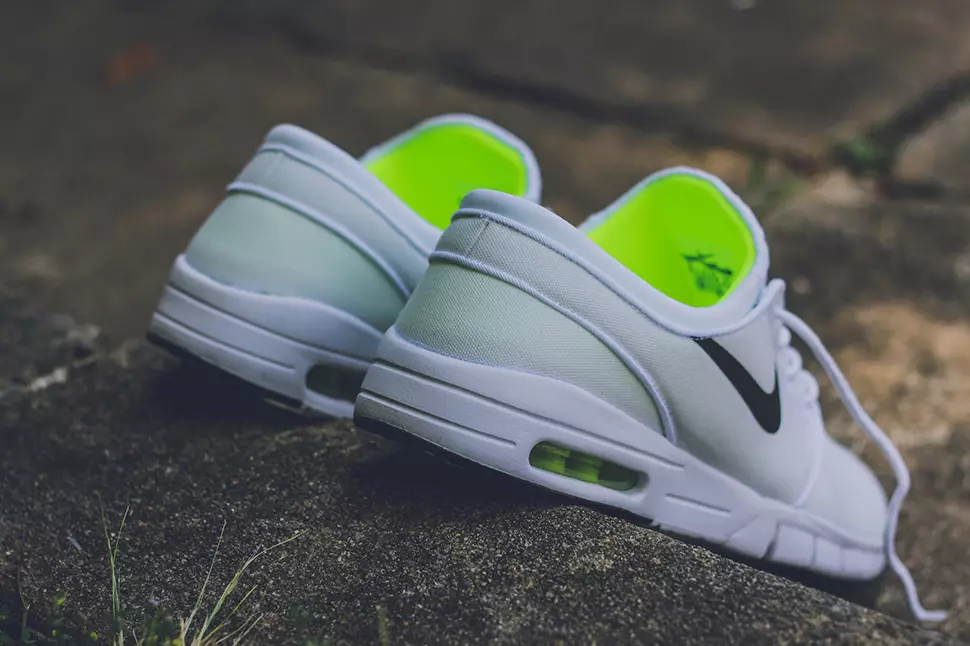 Nike SB Stefan Janoski Max Белый Черный Вольт