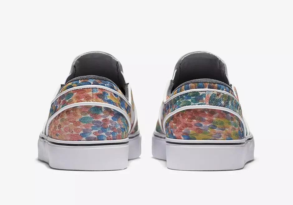 Акварельные слипоны Nike SB Stefan Janoski