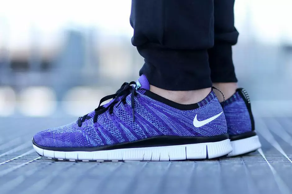 Nike Bure Flyknit NSW Court Purple