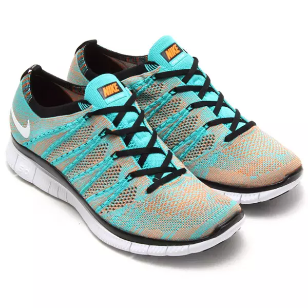 Nike 2015 Gratis Flyknit NSW Hyper Jade