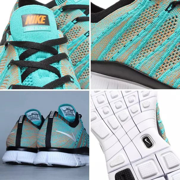 Nike 2015 Gratis Flyknit NSW Hyper Jade