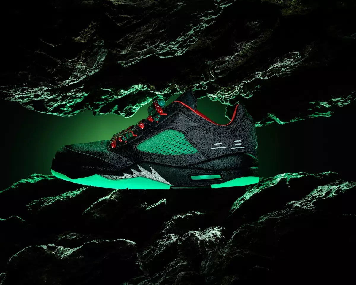 Clot Air Jordan 5 Jade Íseal DM4640-036 Dáta Eisiúna