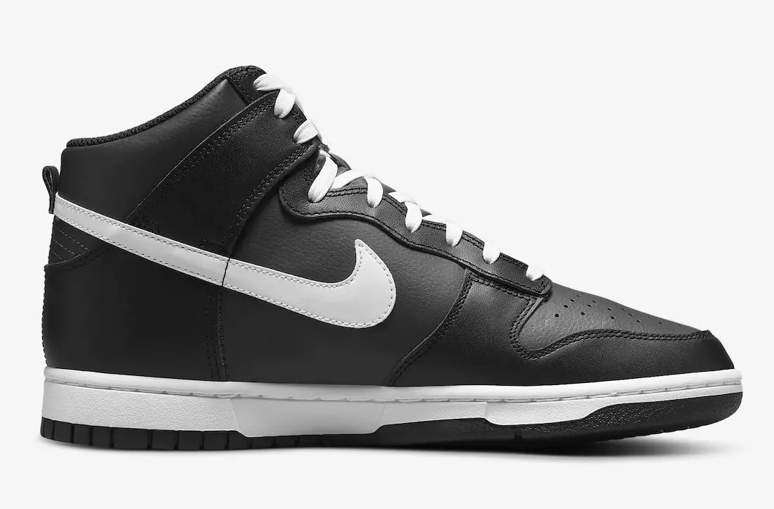 Дата выпуску Nike Dunk High Black White DJ6189-001