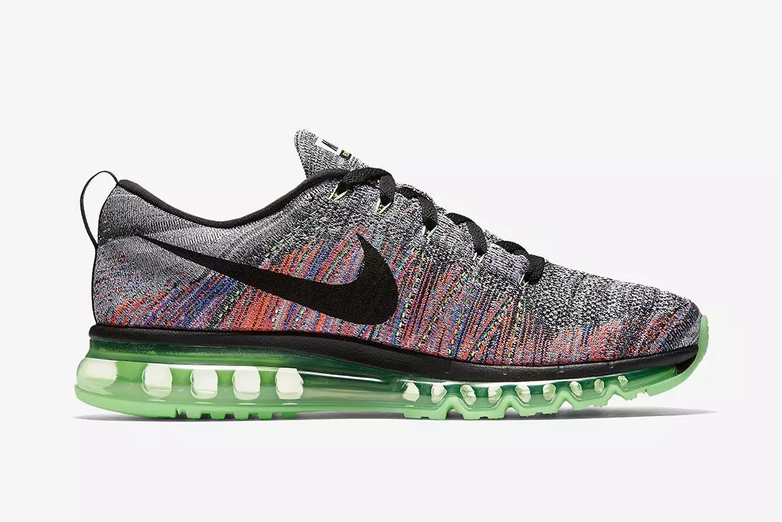 Nike Flyknit Air Max Multicolor Fantasma Verde