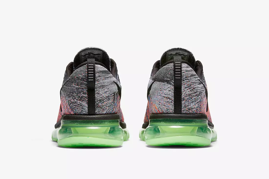 Nike Flyknit Air Max көп түсті Ghost жасыл