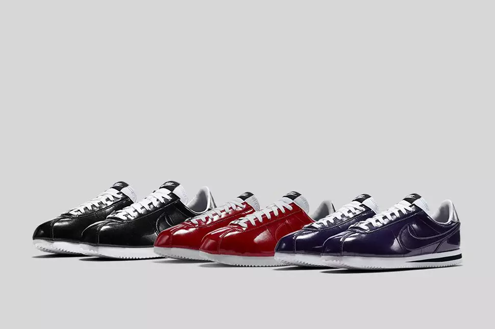 Nike Cortez Basic Premium -kiiltonahkapakkaus