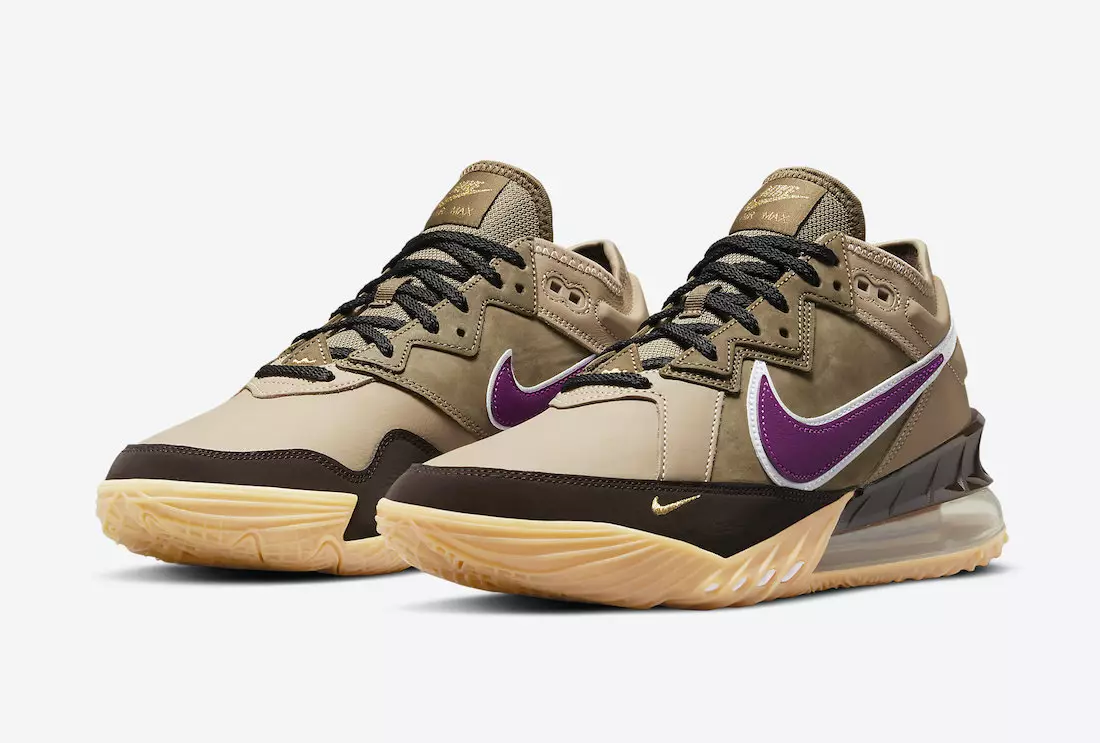 атомдар Nike LeBron 18 Low Viotech CW3153-200 Шығарылған күні