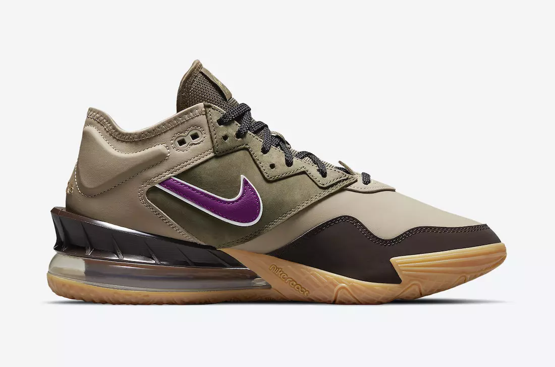 Nike LeBron 18 Low Viotech CW5635-200 გამოშვების თარიღი