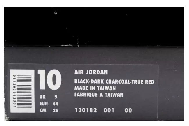 Air Jordan 9 OG Carvão Escuro 1994