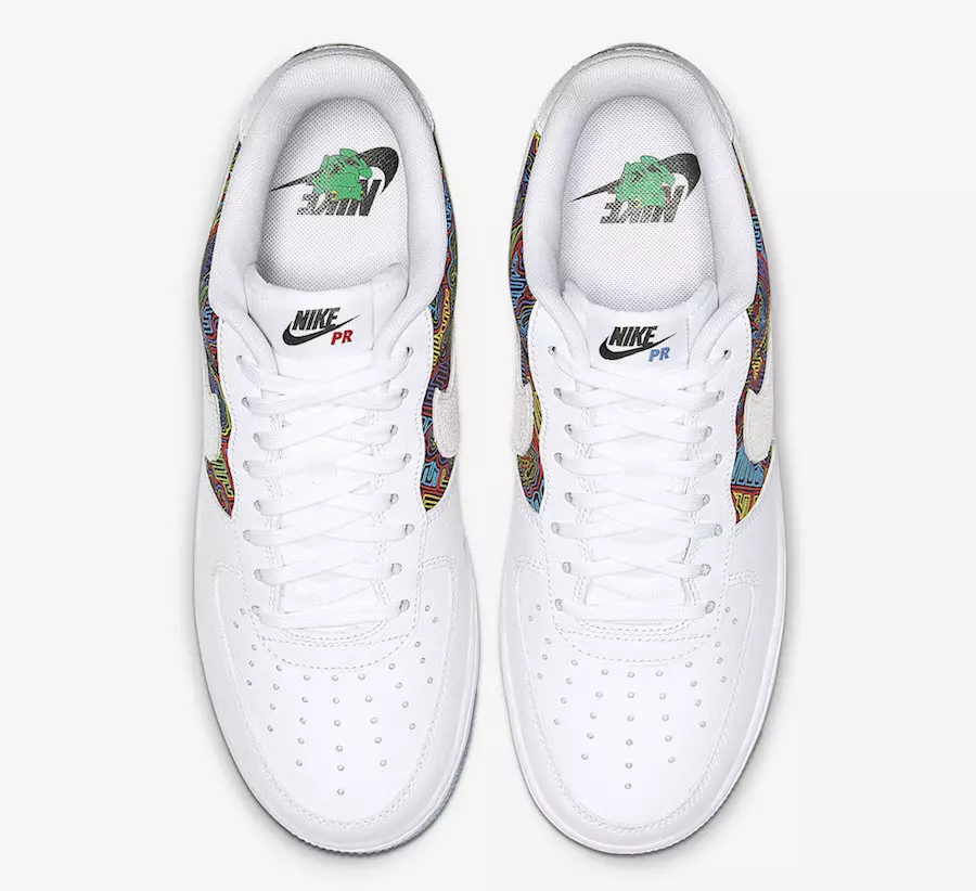 Nike Air Force 1 Low Puerto Rico CJ1620-100 Releasedatum