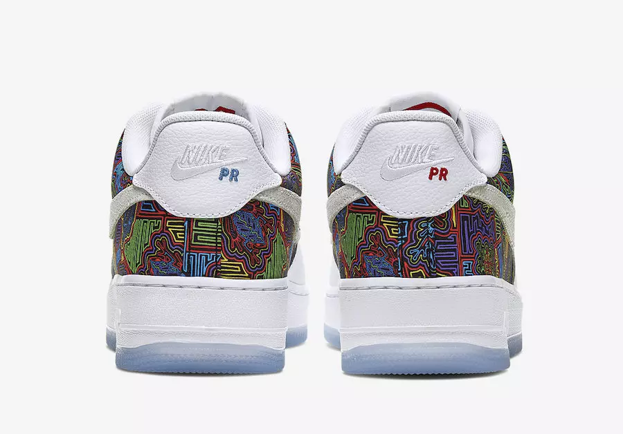 Nike Air Force 1 Low Puerto Rico CJ1620-100 ဖြန့်ချိသည့်ရက်စွဲ