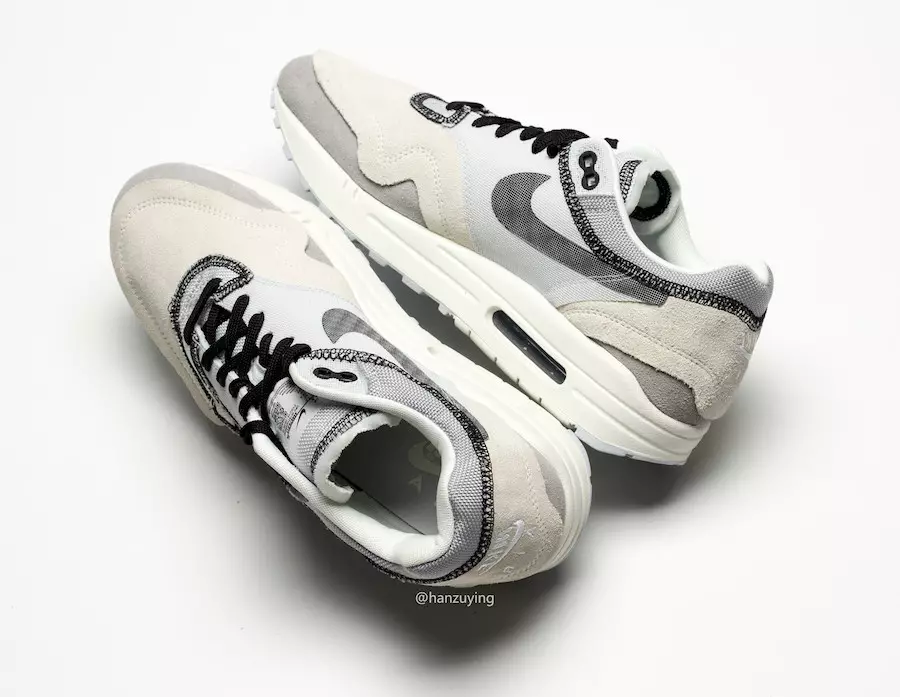 Nike Air Max 1 Inside Out Gri e lehtë 858876-013 Data e publikimit