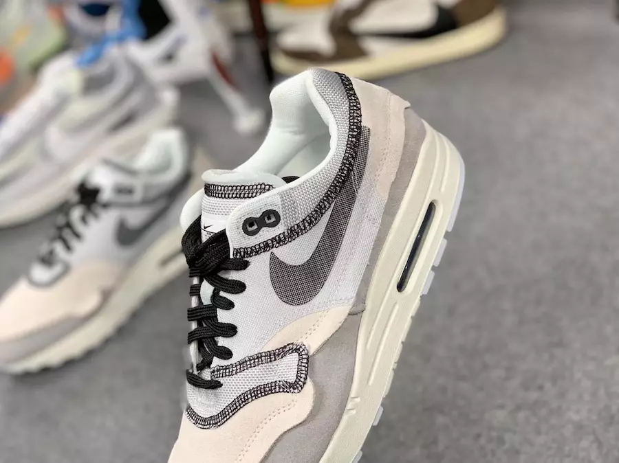 Nike Air Max 1 Inside Out 858876-013 מעלדונג טאָג פּרייסינג