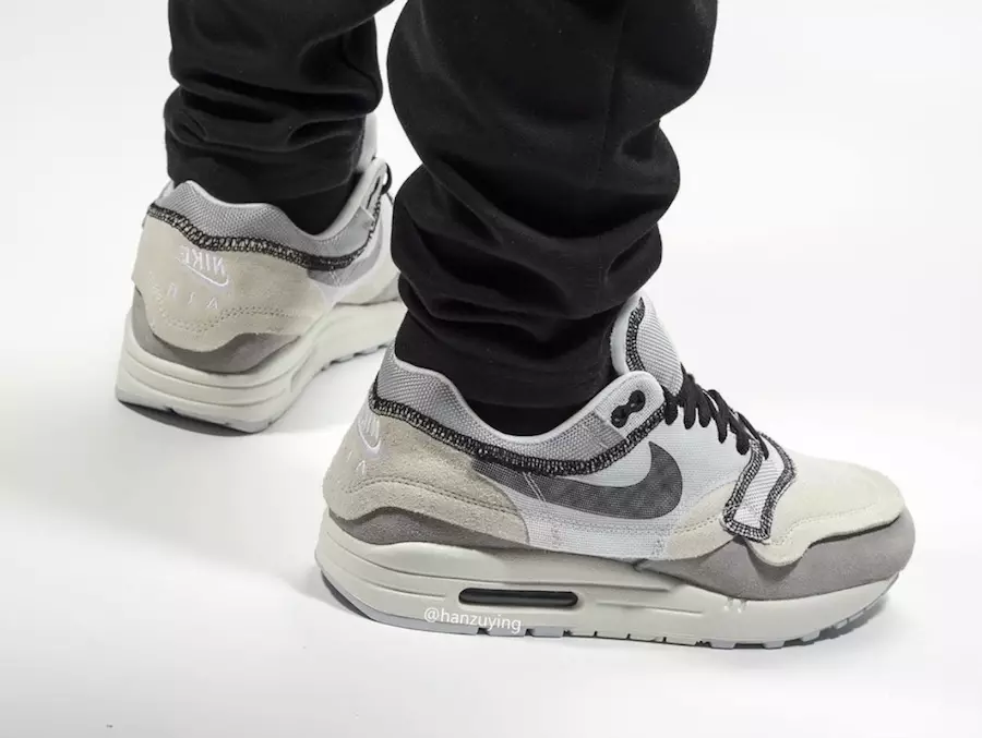 تاریخ عرضه Nike Air Max 1 Inside Out Grey Light 858876-013