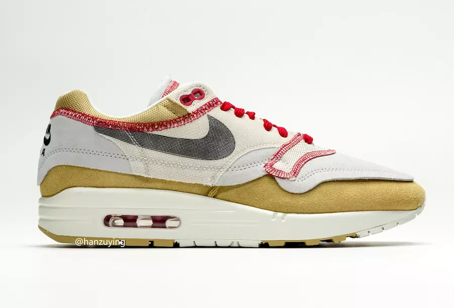 Nike Air Max 1 Inside Out 858876-713 Chiqarilgan Sana Narxi