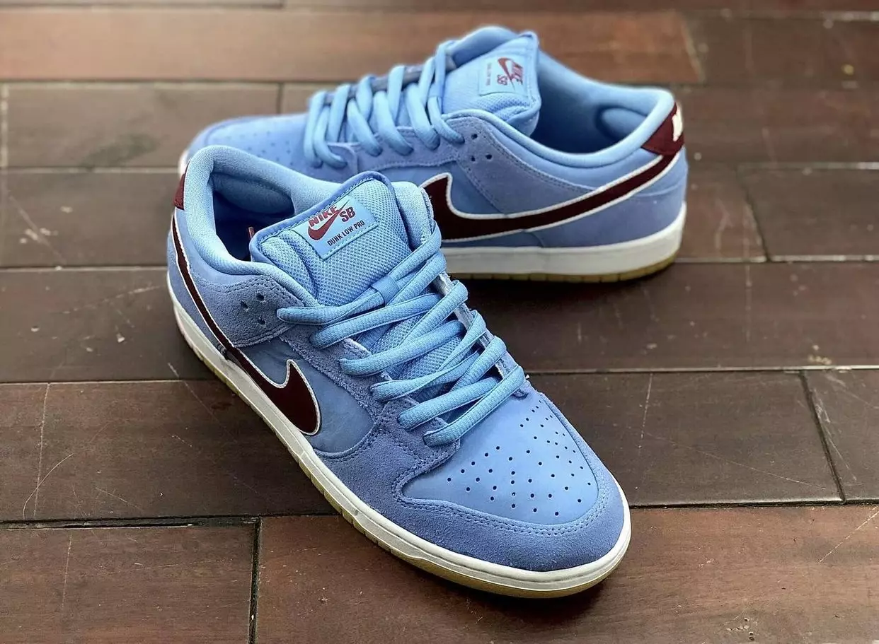 Nike SB Dunk Low Phillies rágógumi DQ4040-400 Megjelenés dátuma