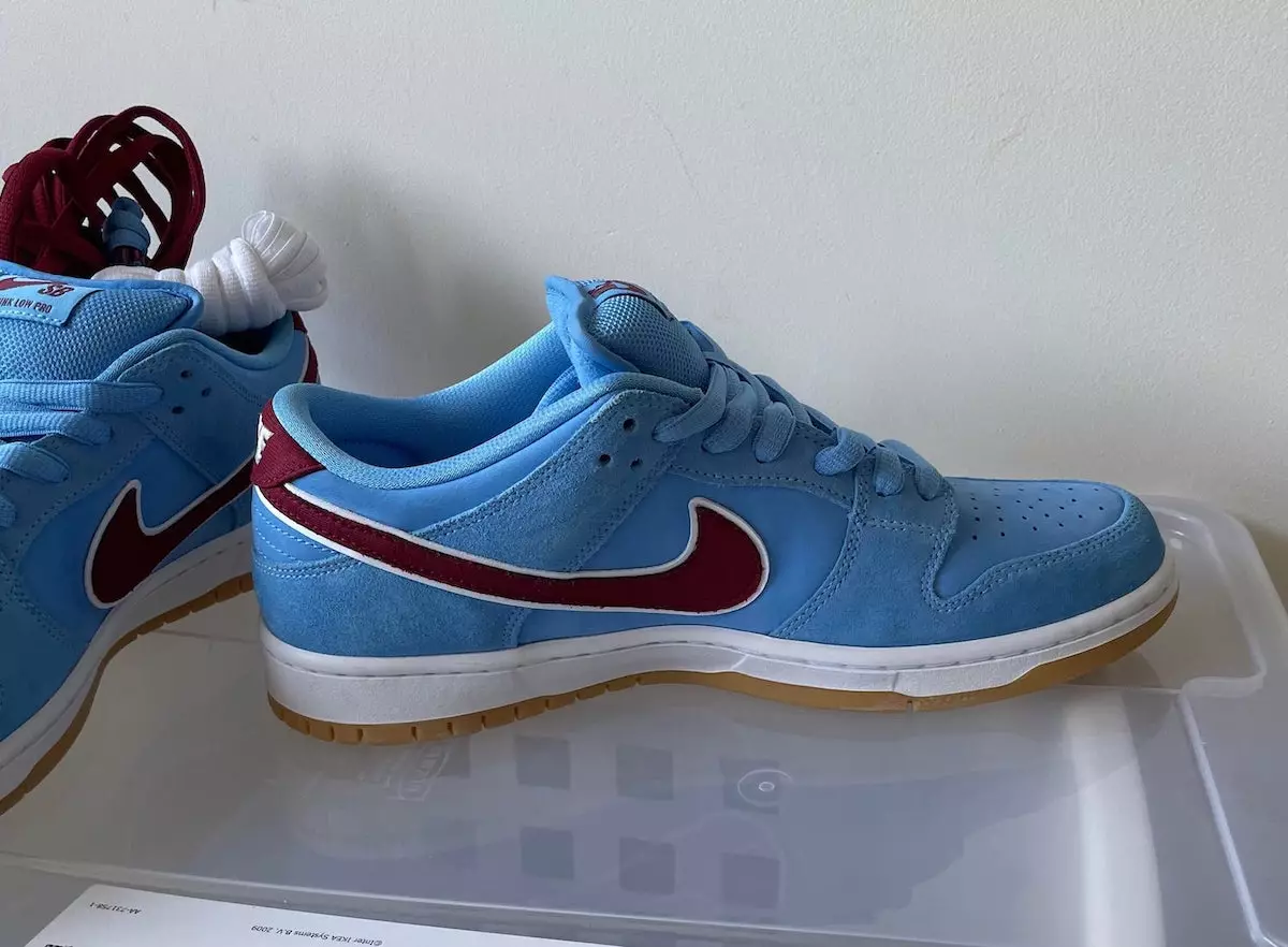 Nike SB Dunk Low Phillies Bubblegum University Blue Team Red Datum izdavanja