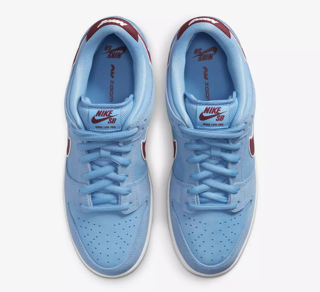 Tarehe ya Kutolewa ya Nike SB Dunk Low Phillies DQ4040-400