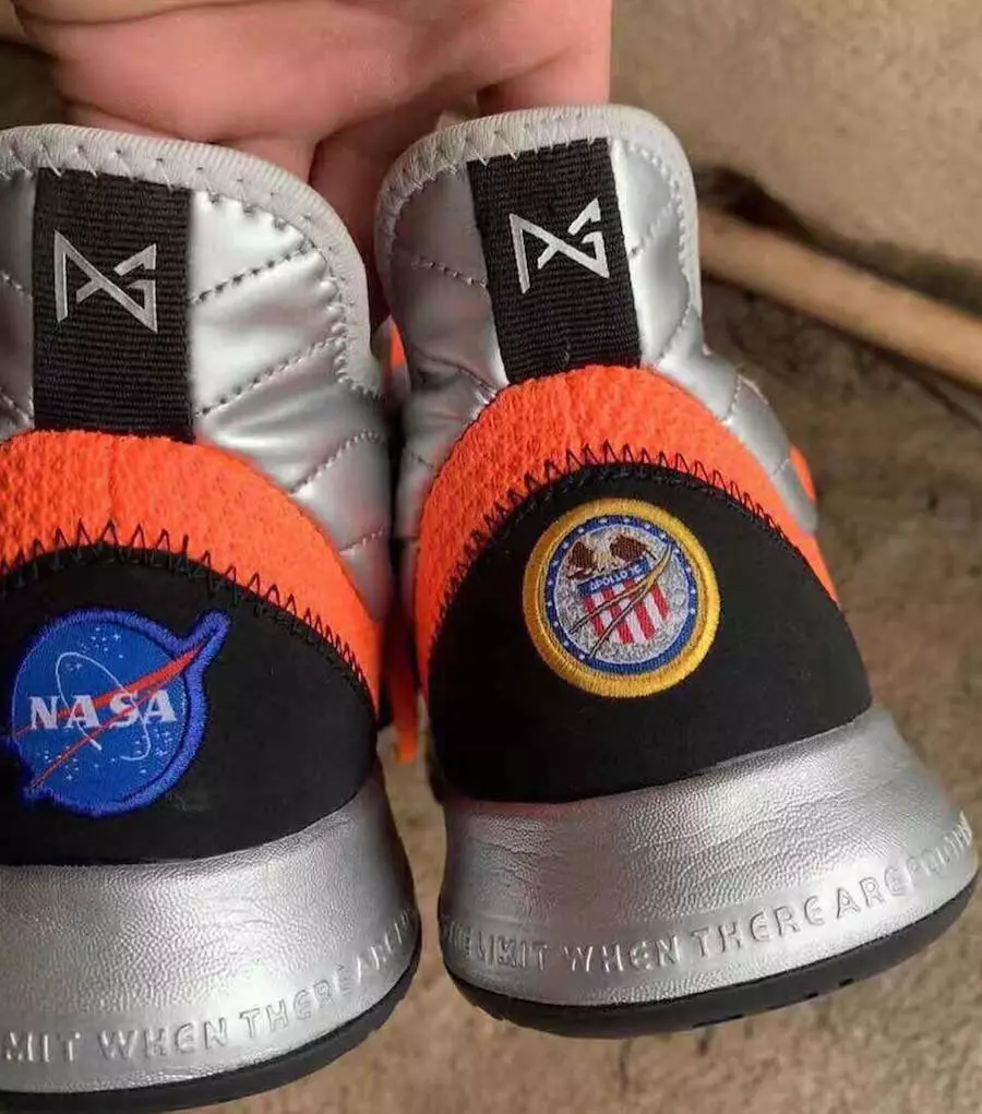 Data de llançament de Nike PG NASA Apollo Orange