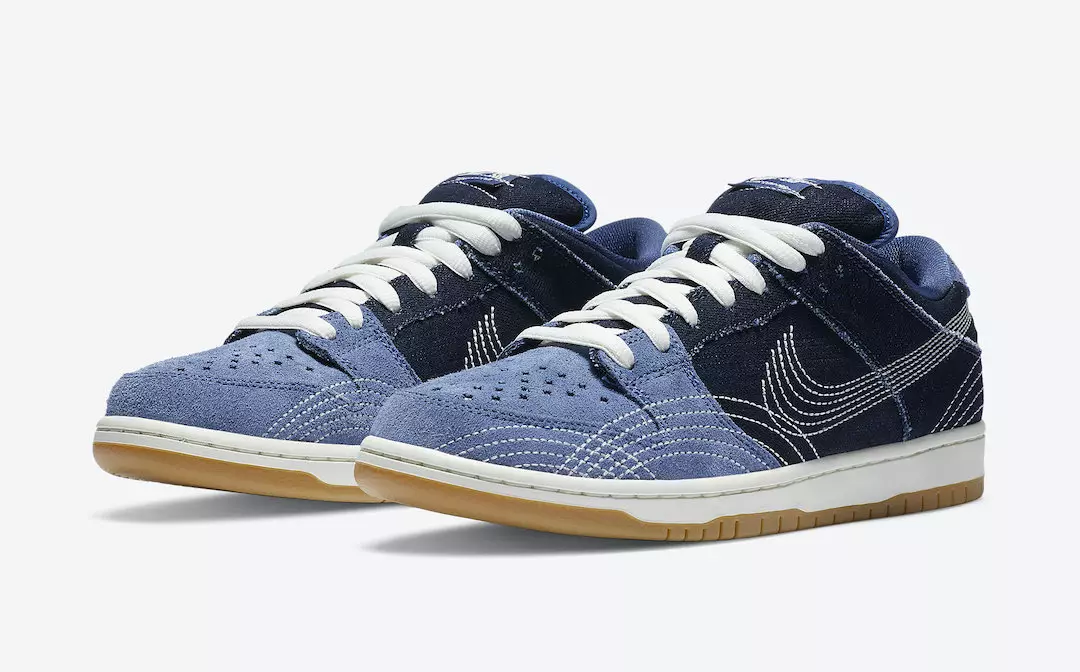 Nike SB Dunk Low Sashiko Denim Gum CV0316-400 Ημερομηνία κυκλοφορίας