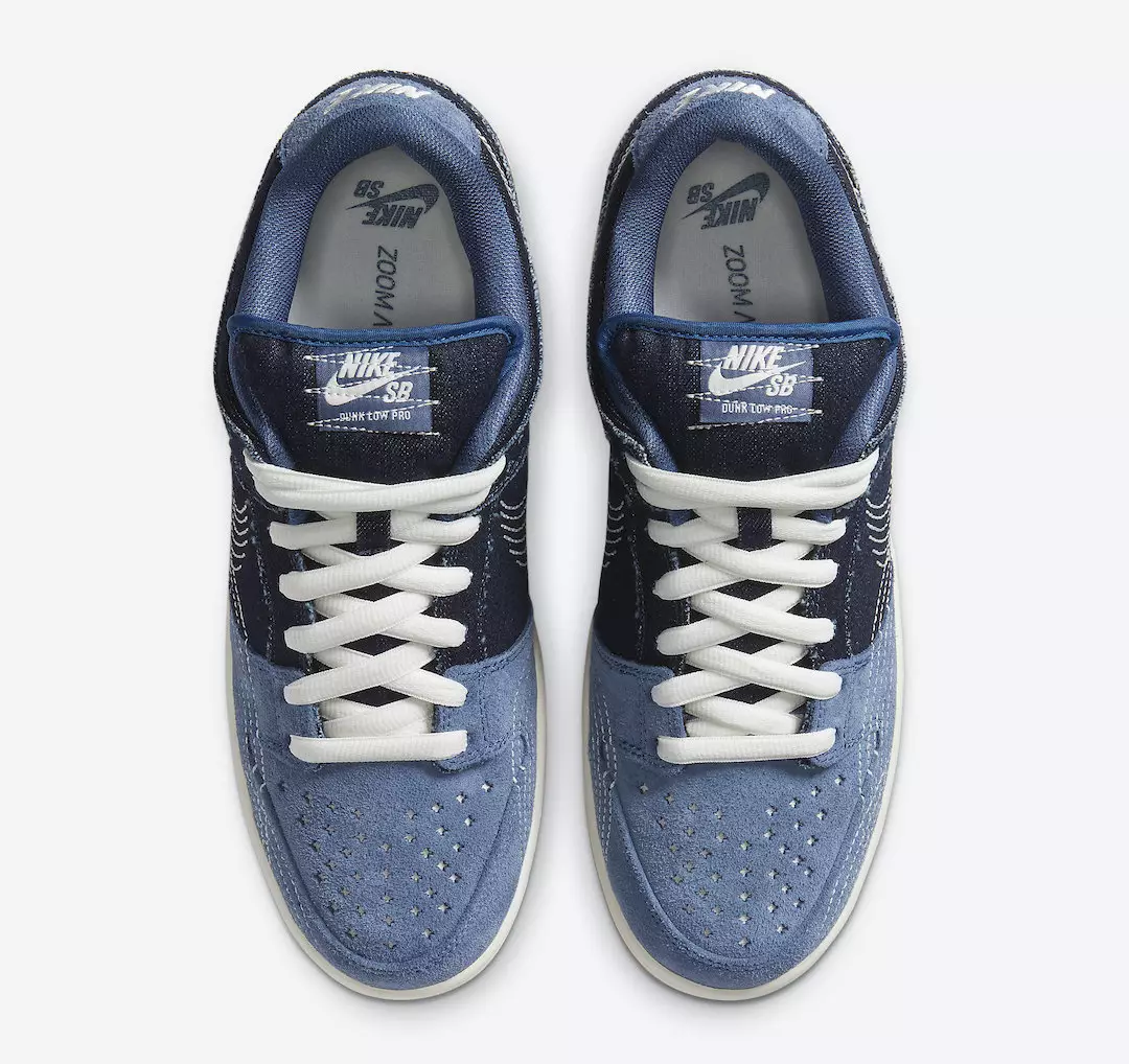 Nike SB Dunk Low Sashiko Denim Gum CV0316-400 Data di rilascio