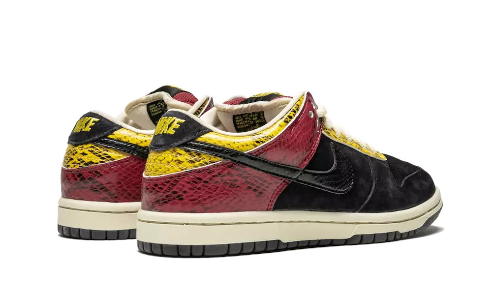 Nike SB Dunk Íseal Coiréal nathair 313170-701 Dáta Eisiúna 2007