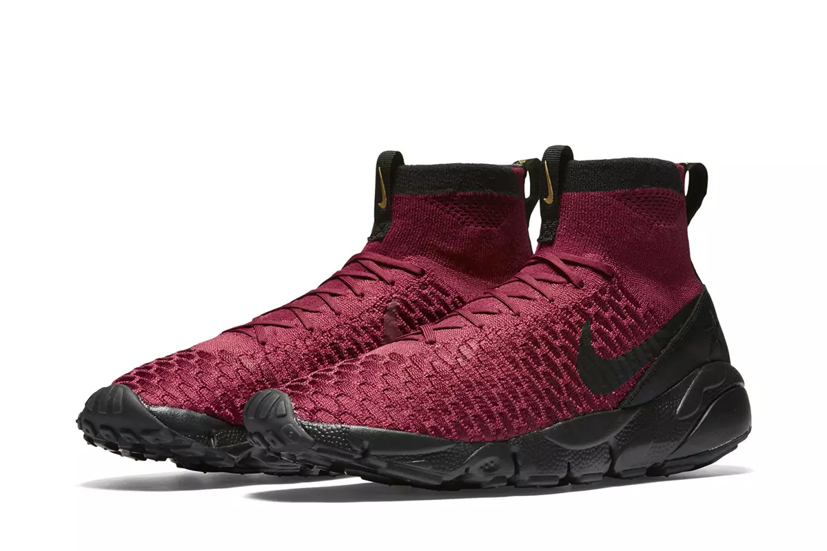 Nike Air Footscape Magista Flyknit FC Burgundiya